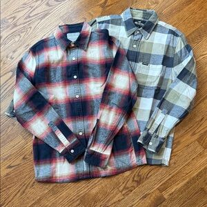 Hollister Men’s Flannel - BUNDLE OF 2